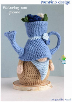watering can gnome crochet pattern