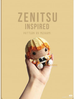 zenitsu inspired crochet pattern