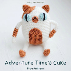 adventure times cake free pattern