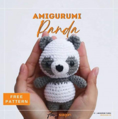 amigurumi panda free pattern