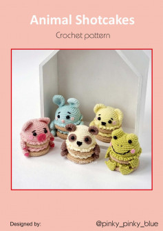 Animal Shotcakes Crochet pattern