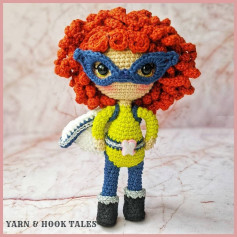 anna mel the tooth police crochet pattern