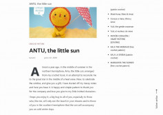 ANTU, the little sun ANTU, the little sun ANTU