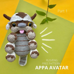 appa avatar free pattern