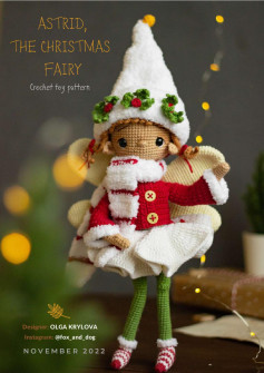 ASTRID, THE CHRISTMAS FAIRY Crochet toy pattern
