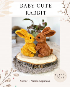 baby cute rabbit corchet pattern