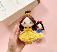 Beautiful princess crochet pattern