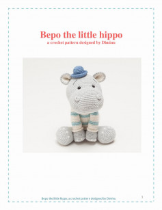 Bepo the little hippo a crochet
