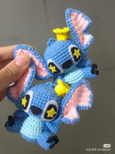 blue stitch crochet pattern