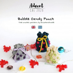 bobble candy pouch free crochet pattern