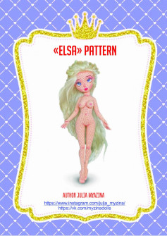 body dolls ELSA crochet pattern