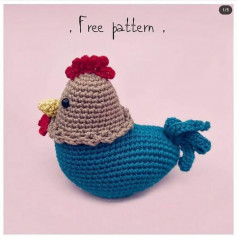 charles the rooster crochet pattern