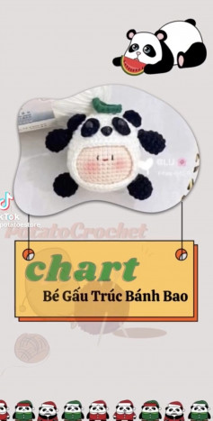 chart bé gấu trúc bánh bao