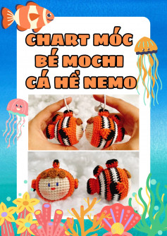 chart móc bé mochi cà hế nemo