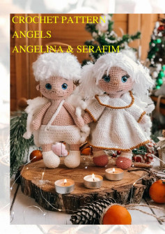 CROCHET PATTERN ANGELS ANGELINA & SERAFIM