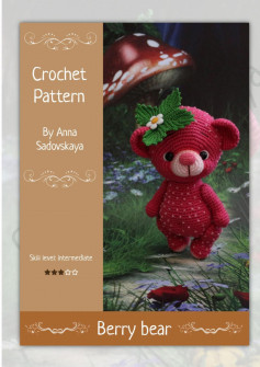 crochet pattern berry bear