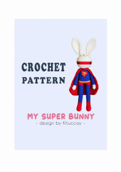 crochet pattern my supper bunny