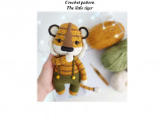 Crochet pattern The little tiger