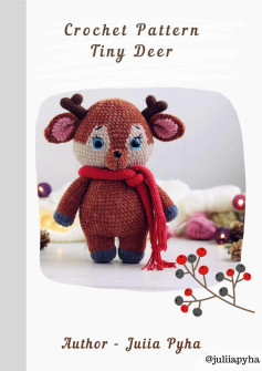 Crochet Pattern Tiny Deer