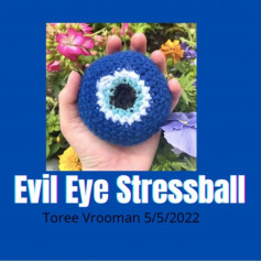 evil eye stressball