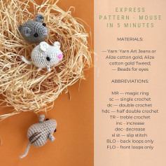 express pattern mouse in 5 minutes