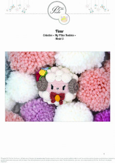 Fleur Collection « My P’tites Bestioles » -Model 5 (crochet pattern)