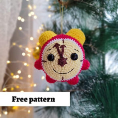 free crochet pattern clock