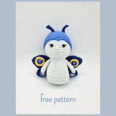 free crochet pattern sage the butterfly