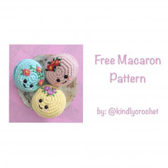 free macaron pattern