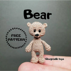 free pattern brown bear