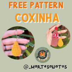 free pattern coxinha