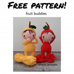 free pattern fruit buddies crochet pattern