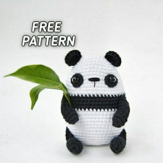 free pattern little panda