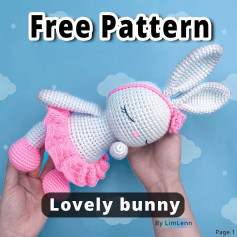 free pattern lovely bunny