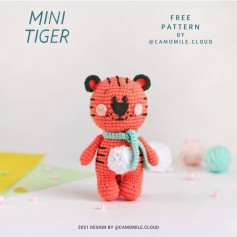 free pattern mini tiger