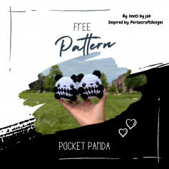 free pattern pocket panda