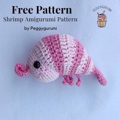 free pattern shrimp amigurumi pattern