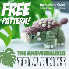 free pattern the ankylosaurus toma anks