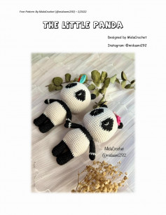 free pattern the little panda