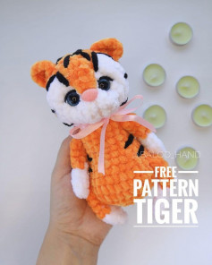 free pattern tiger crochet