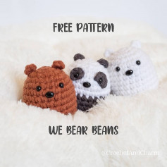 free pattern we bear beans