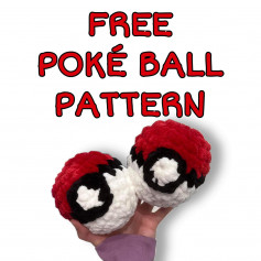 free poke ball pattern