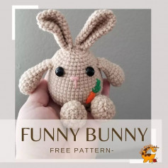 funny bunny free pattern
