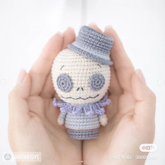 Halloween Mini Kingdom-Skeleton crochet pattern