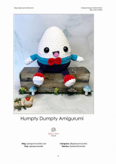 Humpty Dumpty Crochet Pattern