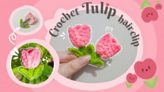 hướng dẫn móc crochet tulip hair