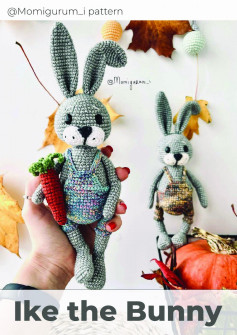 Ike the Bunny crochet pattern