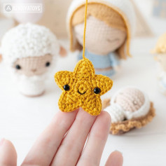 kawaii star crochet pattern