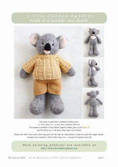 koala crochet pattern