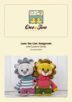 lane the lion amirugurumi little explorer series crochet pattern
